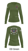 22nd OSS 19012773 Women's Long Sleeve V-neck Shirt - 57