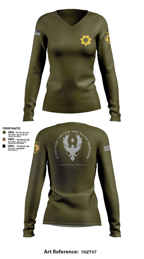 Womens Long Sleeve Vneck Shirt 1, Quick Bail BondmanEmpire first protection security service agent & Tax service, , Teamtime, Team time, sublimation, custom sports apparel, team uniforms, spirit wear, spiritwear, sports uniforms, custom shirts, team store, custom team store, fundraiser sports, apparel fundraiser