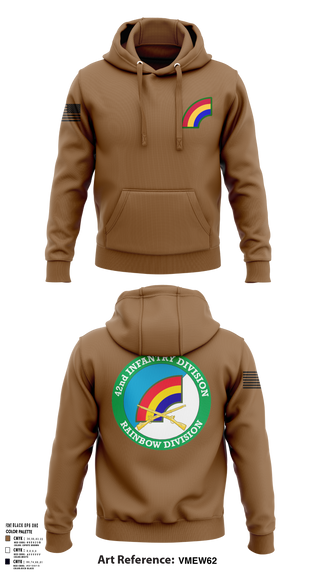 Hoodie, 42nd ID, Army, Teamtime, Team time, sublimation, custom sports apparel, team uniforms, spirit wear, spiritwear, sports uniforms, custom shirts, team store, custom team store, fundraiser sports, apparel fundraiser