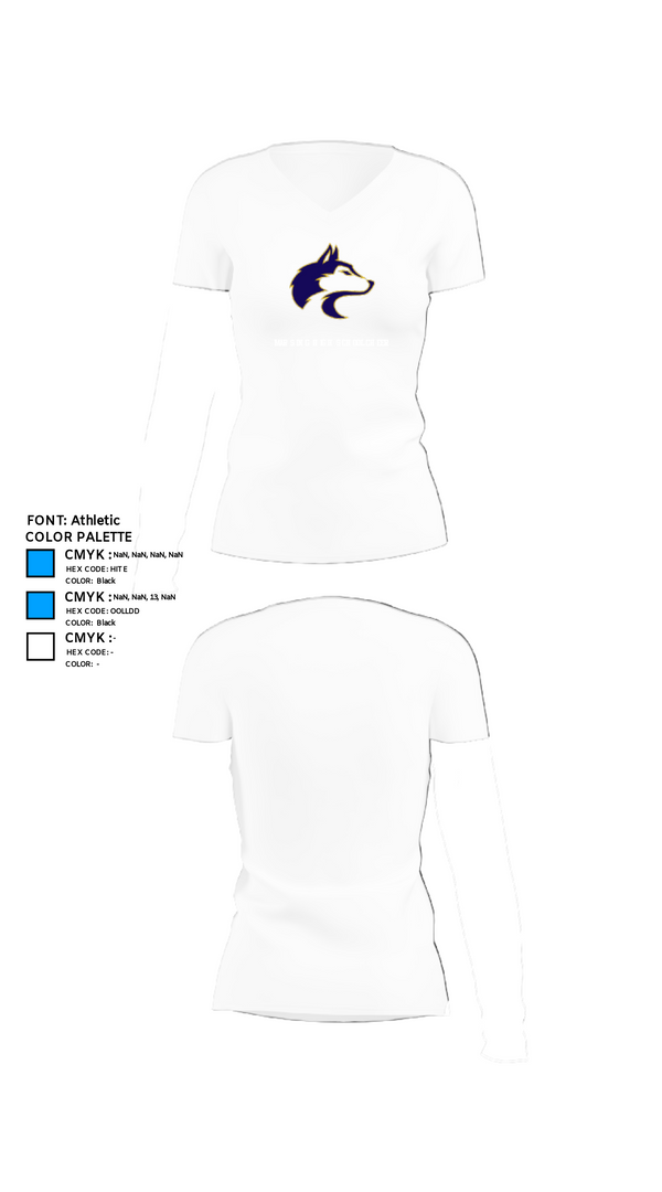 Womens Short Sleeve Vneck Shirt, Marsing High School Cheer, Cheer, Teamtime, Team time, sublimation, custom sports apparel, team uniforms, spirit wear, spiritwear, sports uniforms, custom shirts, team store, custom team store, fundraiser sports, apparel fundraiser
