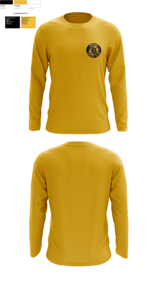 Long Sleeve Performance Shirt, Bowie Hockey Club, Ice Hockey, Teamtime, Team time, sublimation, custom sports apparel, team uniforms, spirit wear, spiritwear, sports uniforms, custom shirts, team store, custom team store, fundraiser sports, apparel fundraiser
