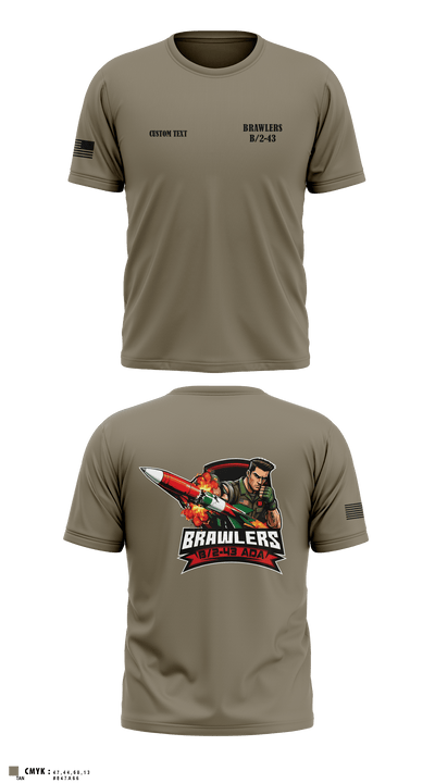 Brawlers 43013823 Short Sleeve Performance Shirt - 3
