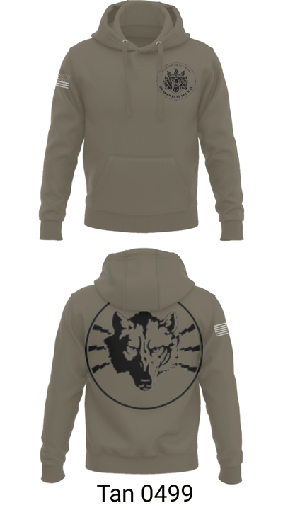 Wolves, Bravo, 305th MI 94376835 Hoodie - 44