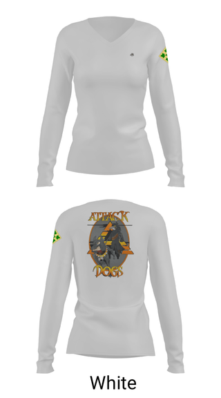 Women's Long Sleeve Vneck Shirt, B Co 404th ASB, Army, Teamtime, Team time, sublimation, custom sports apparel, team uniforms, spirit wear, spiritwear, sports uniforms, custom shirts, team store, custom team store, fundraiser sports, apparel fundraiser