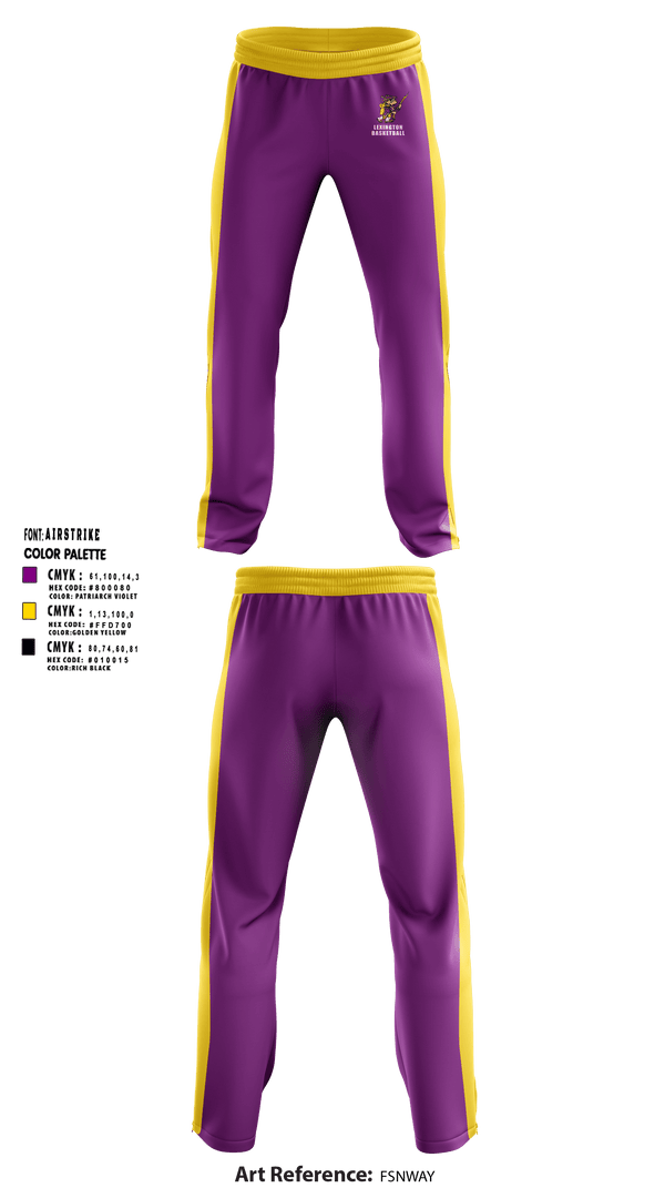 Sweatpants, Lexington High School Basketball, Men's Basketball, Teamtime, Team time, sublimation, custom sports apparel, team uniforms, spirit wear, spiritwear, sports uniforms, custom shirts, team store, custom team store, fundraiser sports, apparel fundraiser