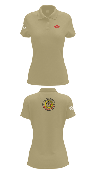 NMCB 25 CTG 56.2 1038255 Women's Short Sleeve Performance Polo  - 90