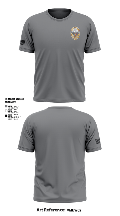 Monument Police Department 10917118 Short Sleeve Performance Shirt - 6