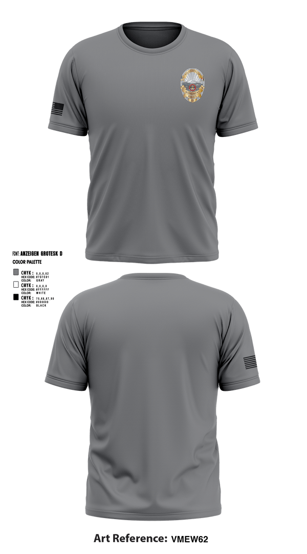 Short Sleeve Performance Shirt, Monument Police Department, Police, Teamtime, Team time, sublimation, custom sports apparel, team uniforms, spirit wear, spiritwear, sports uniforms, custom shirts, team store, custom team store, fundraiser sports, apparel fundraiser