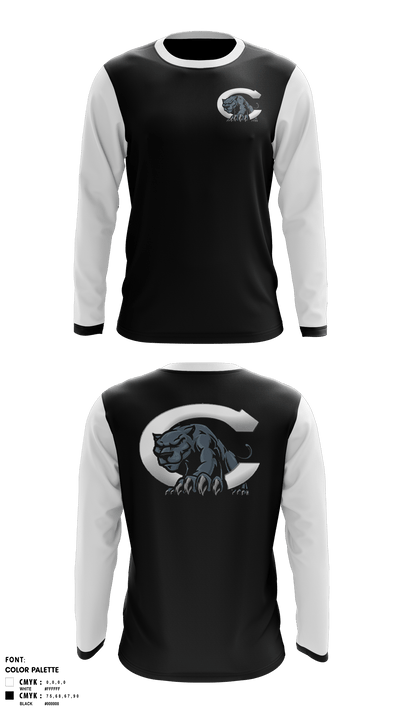 Centralia High School Wrestling 30669700 Long Sleeve Performance Shirt - 41