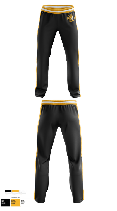 Canute High School Volleyball 55263079 Sweatpants - 1