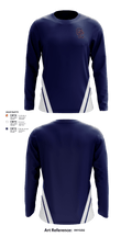 Grayson County High School Football 23634052 Long Sleeve Performance Shirt - 40