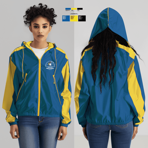 Windbreaker, Spartans, Women's Volleyball, Teamtime, Team time, sublimation, custom sports apparel, team uniforms, spirit wear, spiritwear, sports uniforms, custom shirts, team store, custom team store, fundraiser sports, apparel fundraiser
