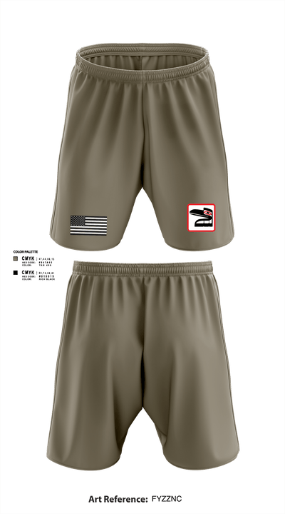 Enforcers 86260291 Athletic Shorts With Pockets - 1