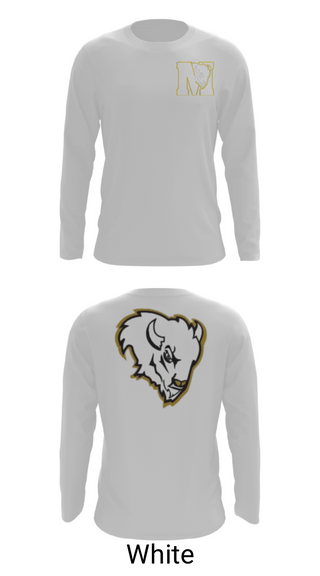 Long Sleeve Performance Shirt, McAlester Middle School Volleyball, Women's Volleyball, Teamtime, Team time, sublimation, custom sports apparel, team uniforms, spirit wear, spiritwear, sports uniforms, custom shirts, team store, custom team store, fundraiser sports, apparel fundraiser