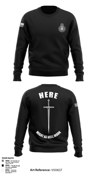 Crew Neck Sweatshirt, CHBOLC 24-002, Army, Teamtime, Team time, sublimation, custom sports apparel, team uniforms, spirit wear, spiritwear, sports uniforms, custom shirts, team store, custom team store, fundraiser sports, apparel fundraiser