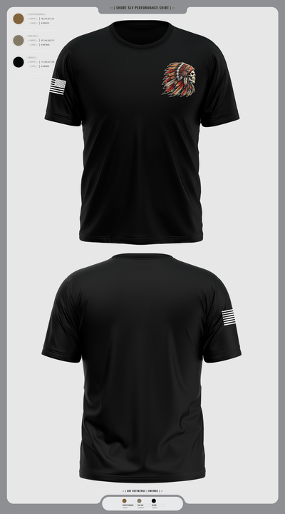 Comanche Squad 4858933 Short Sleeve Performance Shirt - 3
