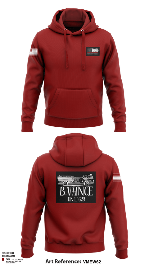 Hoodie, 629, Fire Department, Teamtime, Team time, sublimation, custom sports apparel, team uniforms, spirit wear, spiritwear, sports uniforms, custom shirts, team store, custom team store, fundraiser sports, apparel fundraiser