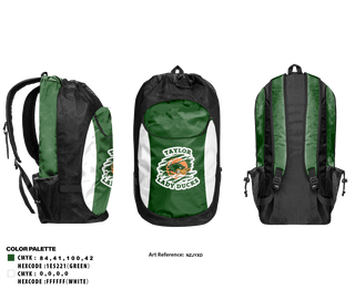 Gear Bag, Taylor High School Basketball, Women's Basketball, Teamtime, Team time, sublimation, custom sports apparel, team uniforms, spirit wear, spiritwear, sports uniforms, custom shirts, team store, custom team store, fundraiser sports, apparel fundraiser