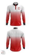 Columbiana High School Basketball 83089115 Quarter Zip Jacket - 40