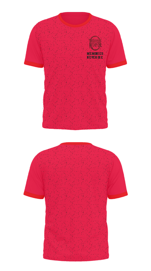 Short Sleeve Performance Shirt, Memories Never Die, , Teamtime, Team time, sublimation, custom sports apparel, team uniforms, spirit wear, spiritwear, sports uniforms, custom shirts, team store, custom team store, fundraiser sports, apparel fundraiser
