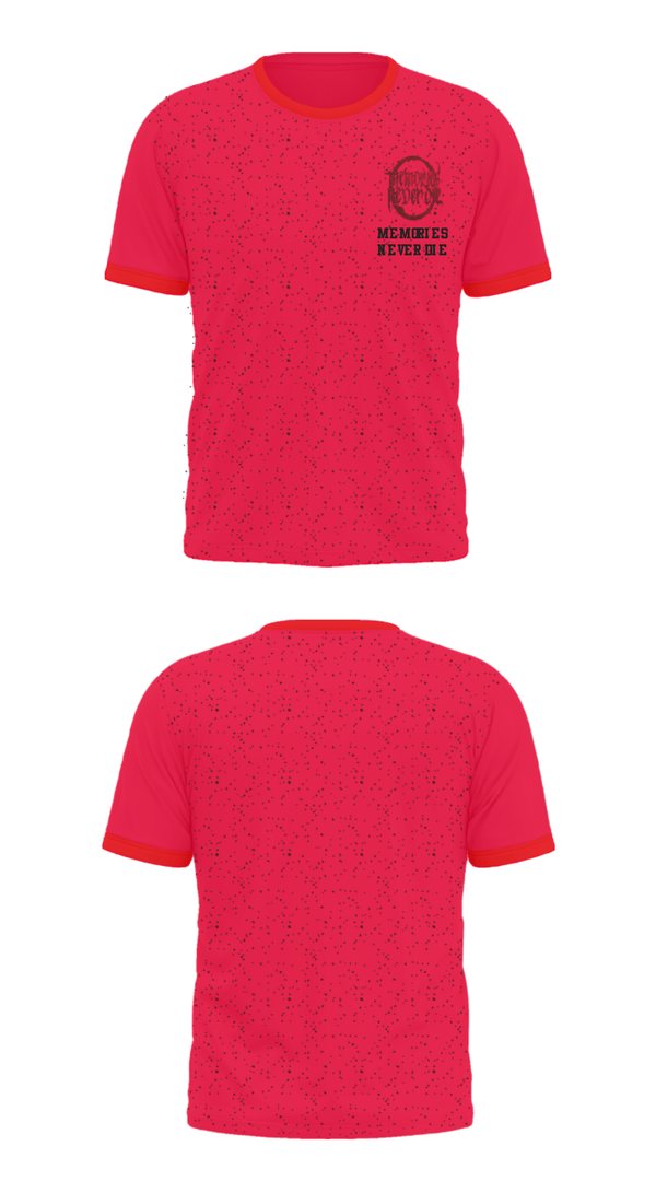 Short Sleeve Performance Shirt, Memories Never Die, , Teamtime, Team time, sublimation, custom sports apparel, team uniforms, spirit wear, spiritwear, sports uniforms, custom shirts, team store, custom team store, fundraiser sports, apparel fundraiser