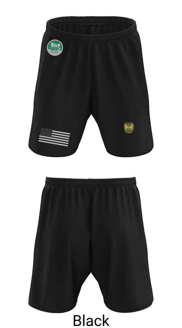 Athletic Shorts With Pockets, 28th MP Company, National Guard, Teamtime, Team time, sublimation, custom sports apparel, team uniforms, spirit wear, spiritwear, sports uniforms, custom shirts, team store, custom team store, fundraiser sports, apparel fundraiser