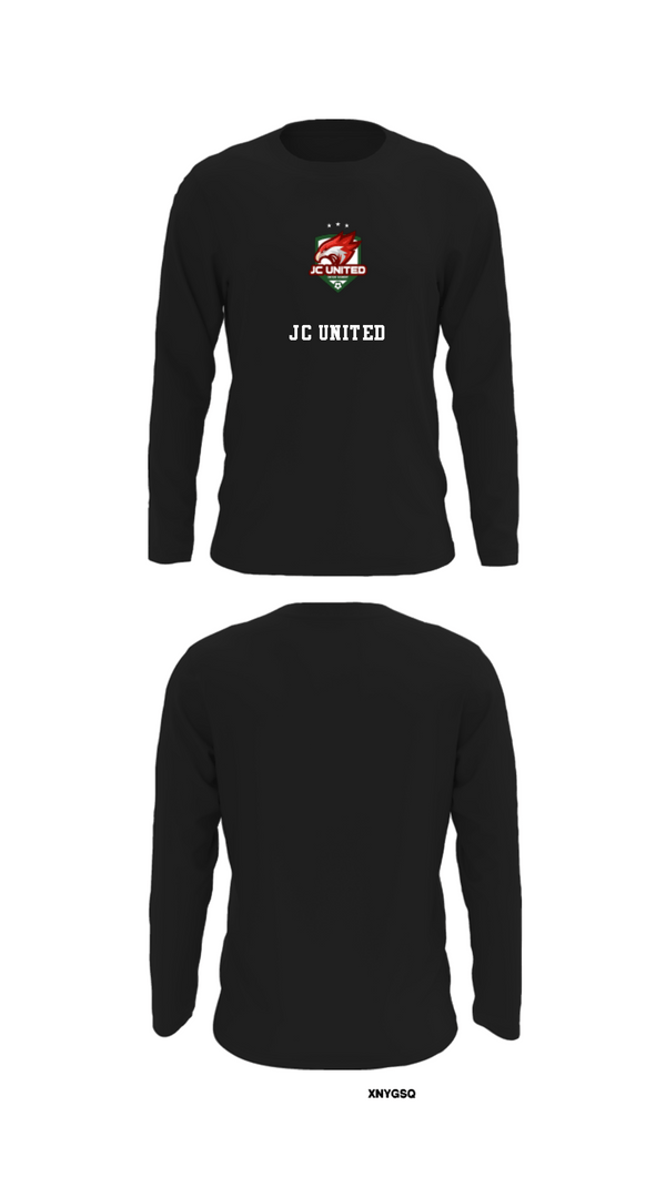 Long Sleeve Performance Shirt, JC United, Men's Soccer, Teamtime, Team time, sublimation, custom sports apparel, team uniforms, spirit wear, spiritwear, sports uniforms, custom shirts, team store, custom team store, fundraiser sports, apparel fundraiser