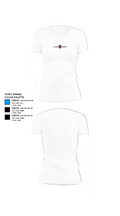 Floor Shield of Orlando 71438846 Women's Short Sleeve V-neck Shirt - 18