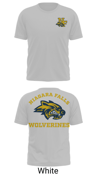 Niagara Falls High School Cheer 93766277 Short Sleeve Performance Shirt - 11