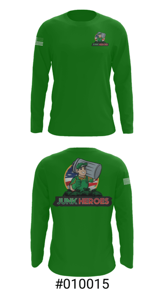 Long Sleeve Performance Shirt, Junk Heroes, , Teamtime, Team time, sublimation, custom sports apparel, team uniforms, spirit wear, spiritwear, sports uniforms, custom shirts, team store, custom team store, fundraiser sports, apparel fundraiser
