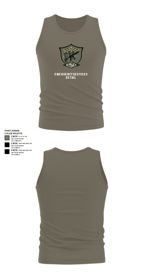 Tank Top, Emergency Services Detail, Police, Teamtime, Team time, sublimation, custom sports apparel, team uniforms, spirit wear, spiritwear, sports uniforms, custom shirts, team store, custom team store, fundraiser sports, apparel fundraiser