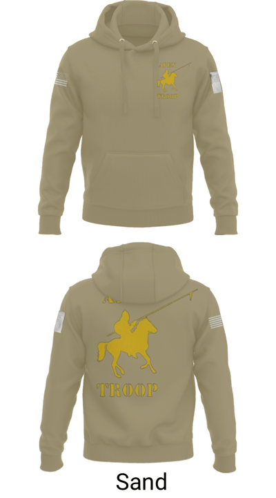 Alpha Troop, 1-221 CAV 34469039 Hoodie - 93