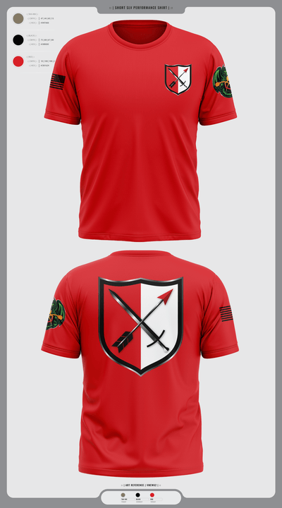 31st Chemical Brigade 60523938 Short Sleeve Performance Shirt - 3