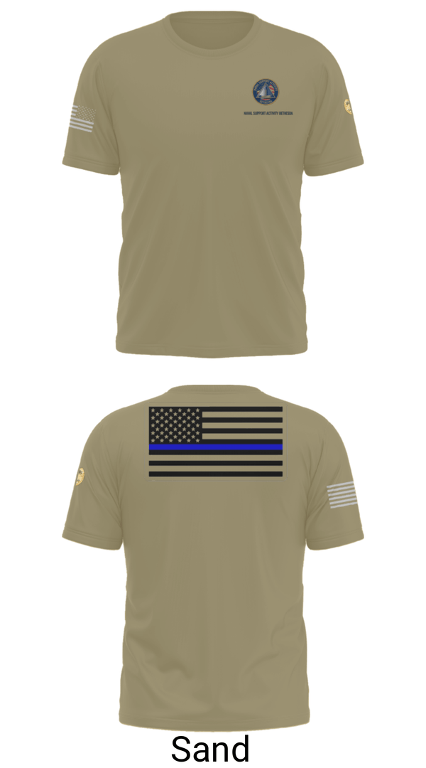 Short Sleeve Performance Shirt, NAVAL SUPPORT ACTIVITY BETHESDA SECURITY FORCES, Navy, Teamtime, Team time, sublimation, custom sports apparel, team uniforms, spirit wear, spiritwear, sports uniforms, custom shirts, team store, custom team store, fundraiser sports, apparel fundraiser