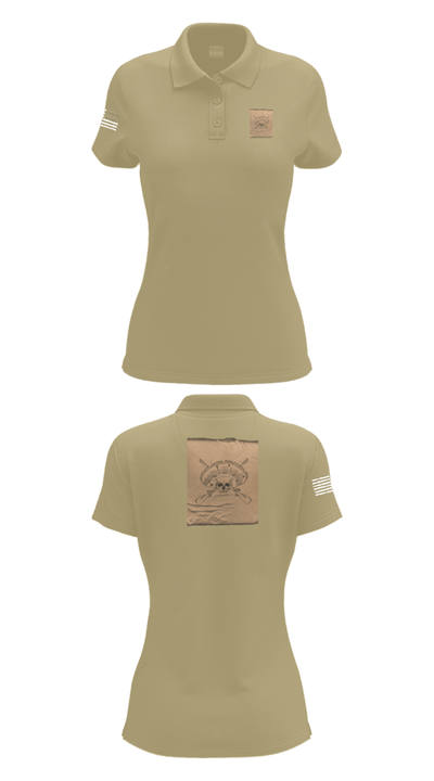Los Pistoleros 43095637 Women's Short Sleeve Performance Polo  - 95