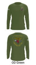 4th Med Battalion 81744782 Long Sleeve Performance Shirt 46