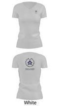 GCG BUILDING CONTRACTOR 38074769 Women's Short Sleeve V-neck Shirt - 19