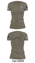 2/2 3rd PLT Weapon Squad 26092004 Women's Short Sleeve V-neck Shirt - 68