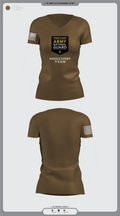 Recruiting 24284628 Women's Short Sleeve V-neck Shirt - 96