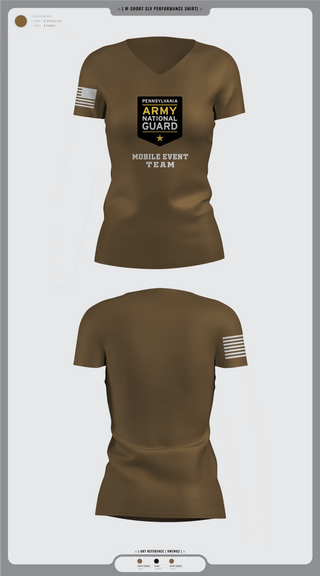 Womens Short Sleeve Vneck Shirt, Recruiting, National Guard, Teamtime, Team time, sublimation, custom sports apparel, team uniforms, spirit wear, spiritwear, sports uniforms, custom shirts, team store, custom team store, fundraiser sports, apparel fundraiser