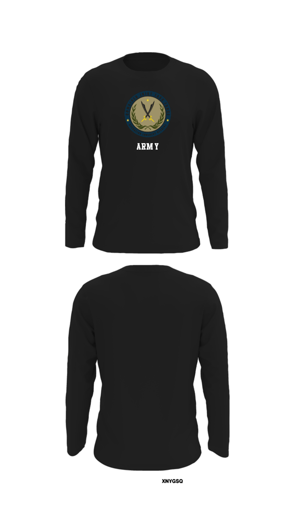 Long Sleeve Performance Shirt, 3-10 GSAB, Army, Teamtime, Team time, sublimation, custom sports apparel, team uniforms, spirit wear, spiritwear, sports uniforms, custom shirts, team store, custom team store, fundraiser sports, apparel fundraiser