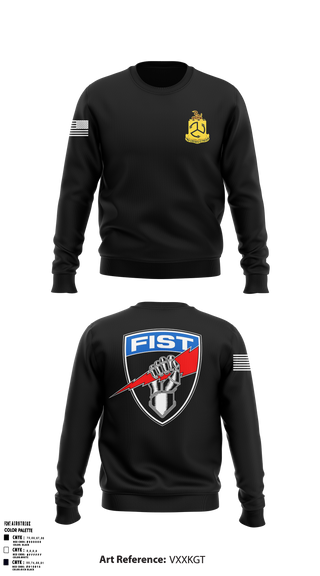 Crew Neck Sweatshirt, 1-200 Infantry, National Guard, Teamtime, Team time, sublimation, custom sports apparel, team uniforms, spirit wear, spiritwear, sports uniforms, custom shirts, team store, custom team store, fundraiser sports, apparel fundraiser