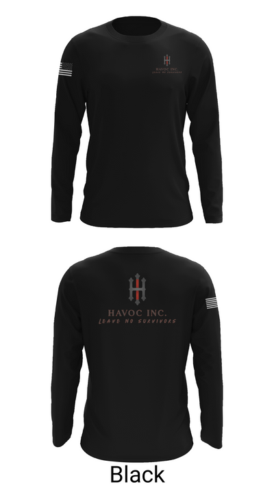 HAVOC INC 6408447 Long Sleeve Performance Shirt 26