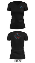 Team California Basketball 80865575 Women's Short Sleeve V-neck Shirt - 38