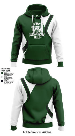Hoodie, Haworth High School Golf, Golf, Teamtime, Team time, sublimation, custom sports apparel, team uniforms, spirit wear, spiritwear, sports uniforms, custom shirts, team store, custom team store, fundraiser sports, apparel fundraiser