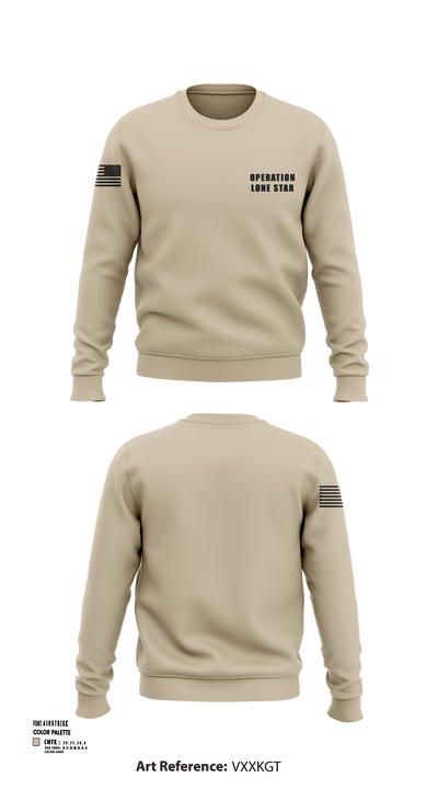 Operation lone star 69451561 Crew Neck Sweatshirt - 102