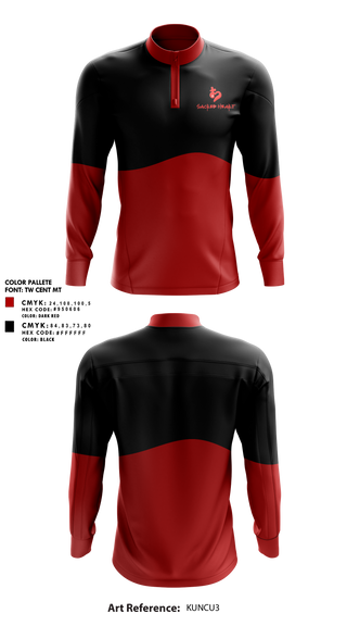 Quarter Zip Jacket, Sacred Heart Ministries, , Teamtime, Team time, sublimation, custom sports apparel, team uniforms, spirit wear, spiritwear, sports uniforms, custom shirts, team store, custom team store, fundraiser sports, apparel fundraiser