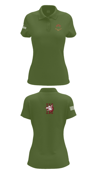 Apache company, 4-6 IN 88523274 Women's Short Sleeve Performance Polo  - 55