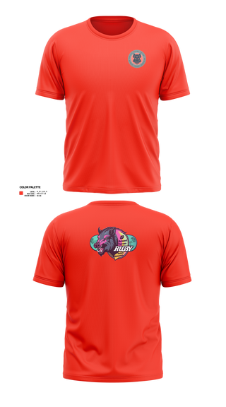 Short Sleeve Performance Shirt, Black Boars, Rugby, Teamtime, Team time, sublimation, custom sports apparel, team uniforms, spirit wear, spiritwear, sports uniforms, custom shirts, team store, custom team store, fundraiser sports, apparel fundraiser