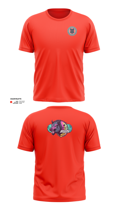 Black Boars 84058902 Short Sleeve Performance Shirt - 1